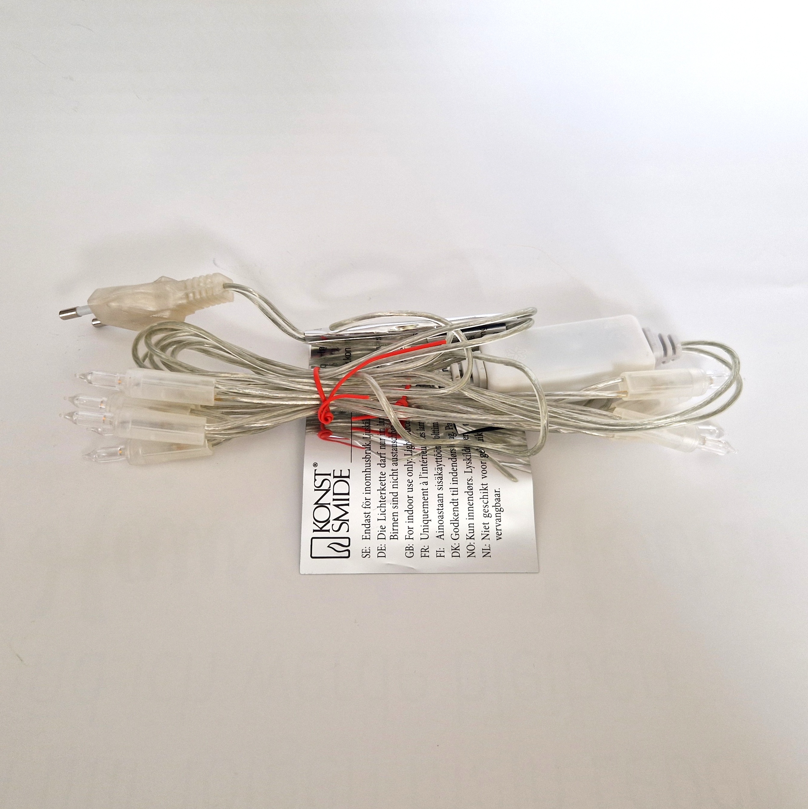 LED-Minilichterkette, Birnenabstand 15 cm