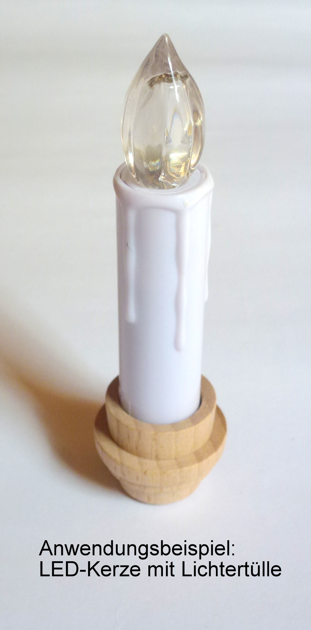 Lichertülle für LED-Kerze Ø 18mm