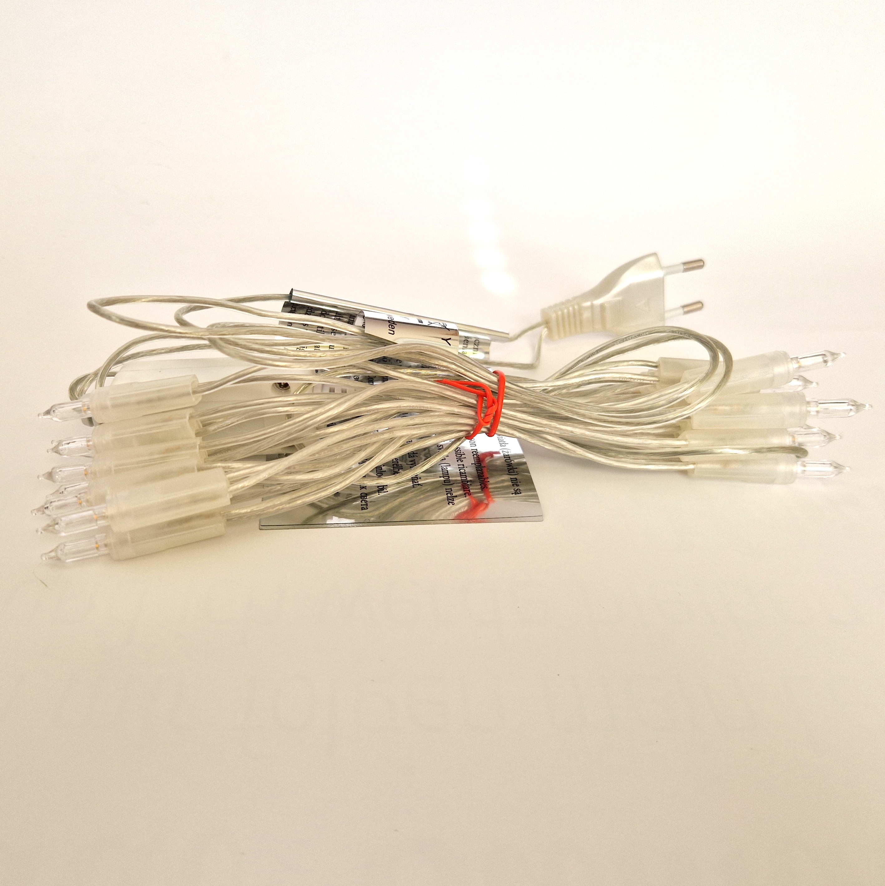 LED-Minilichterkette, Birnenabstand 15 cm