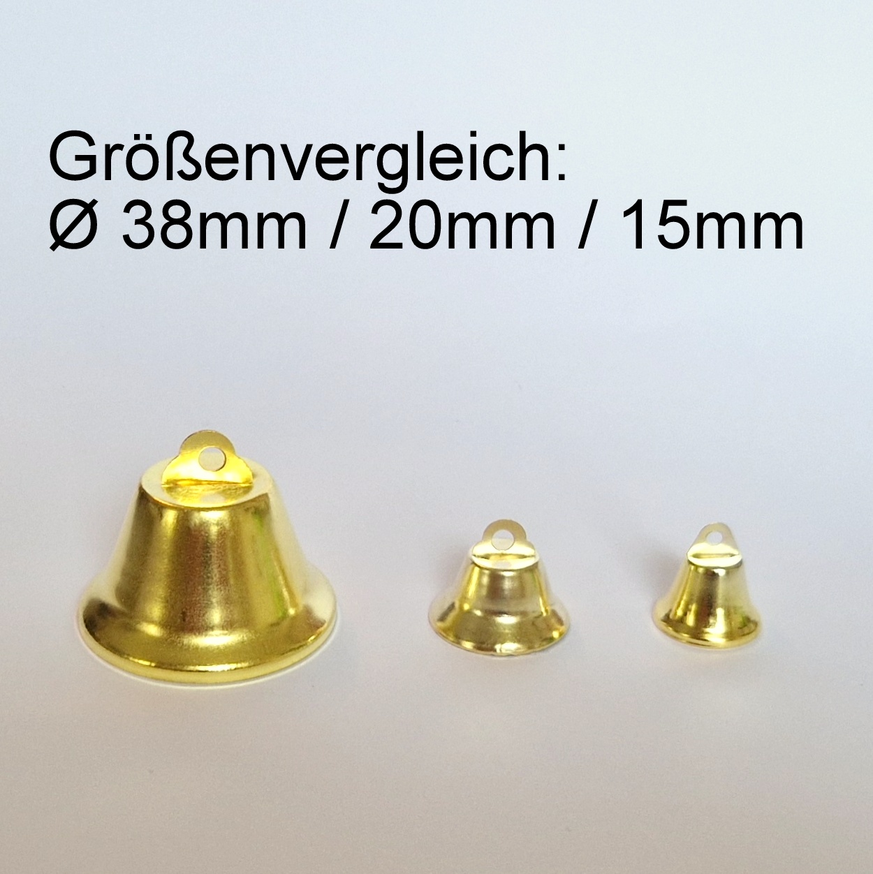 kleine Glocke - messingfarben