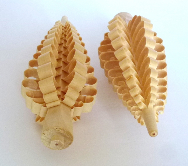 Spanbaum als Pyramidenwelle