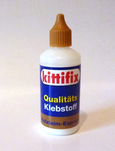 Kittifix - Holzleim Express, 80g Flasche