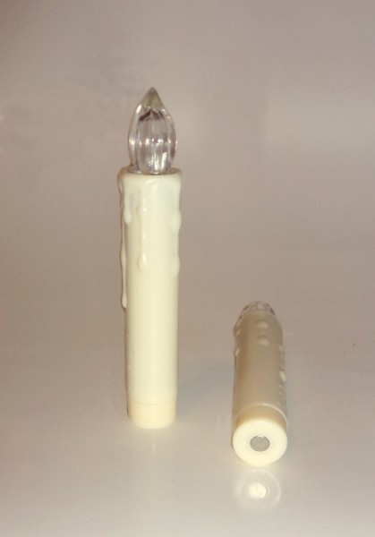 LED-Kerze für Batteriebetrieb Durchmesser 15mm